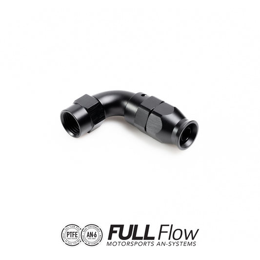 Nuke Performance - Full Flow PTFE Hose End Fitting 90 Degree AN-6
