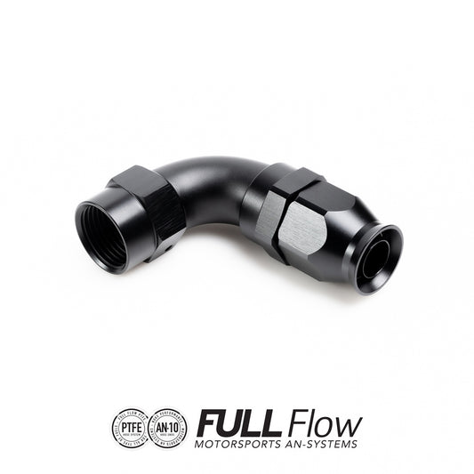 Nuke Performance - Full Flow PTFE Hose End Fitting 90 Degree AN-10