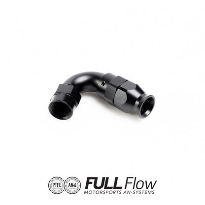 Nuke Performance - Full Flow PTFE Hose End Fitting 120 Degree AN-6