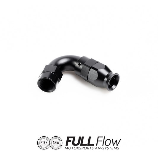 Nuke Performance - Full Flow PTFE Hose End Fitting 120 Degree AN-6