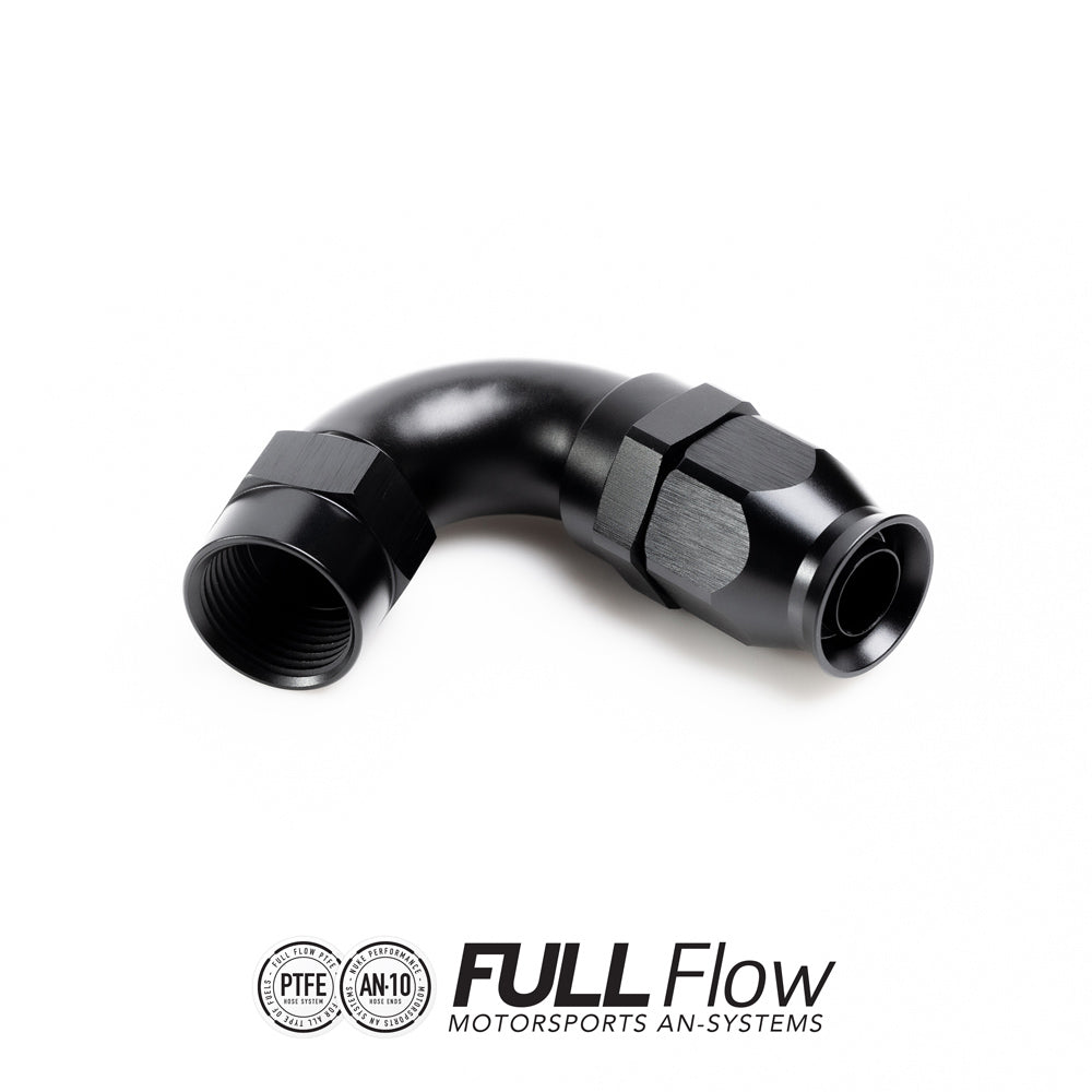 Nuke Performance - Full Flow PTFE Hose End Fitting 120 Degree AN-10