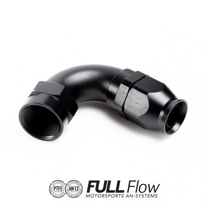 Nuke Performance - Full Flow PTFE Hose End Fitting 120 Degree AN-12