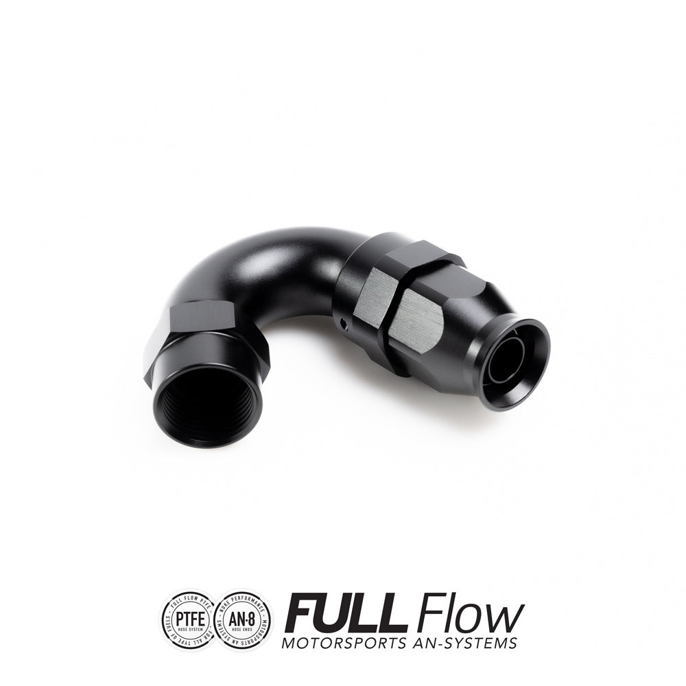 Nuke Performance - Full Flow PTFE Hose End Fitting 150 Degree AN-8