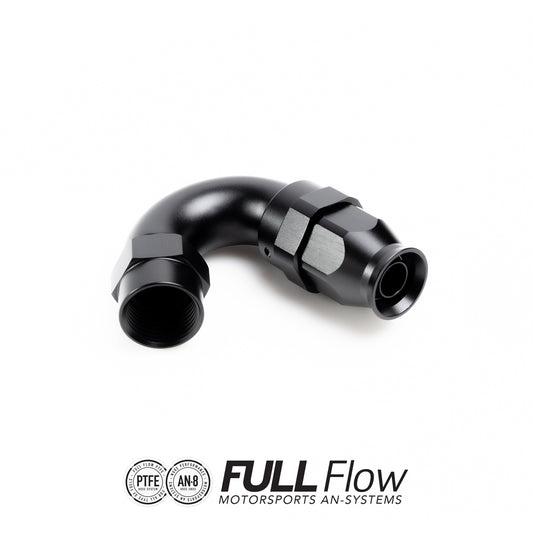 Nuke Performance - Full Flow PTFE Hose End Fitting 150 Degree AN-8