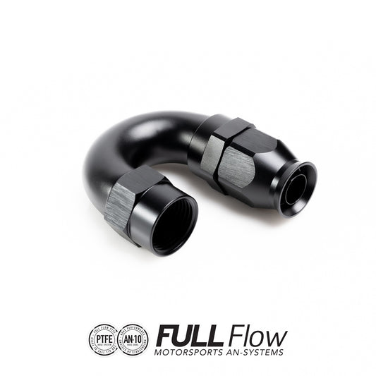 Nuke Performance - Full Flow PTFE Hose End Fitting 180 Degree AN-10