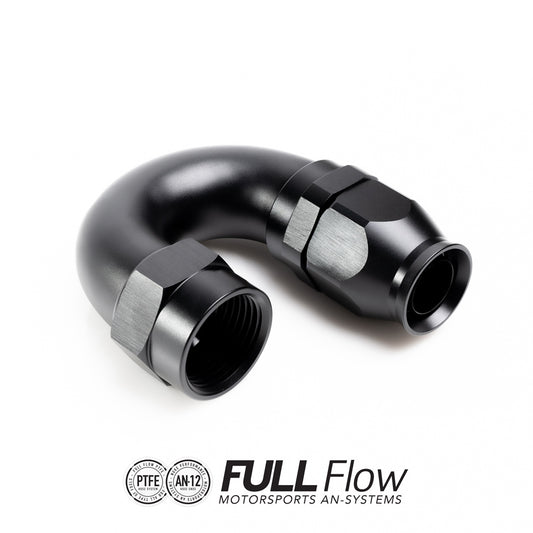 Nuke Performance - Full Flow PTFE Hose End Fitting 180 Degree AN-12