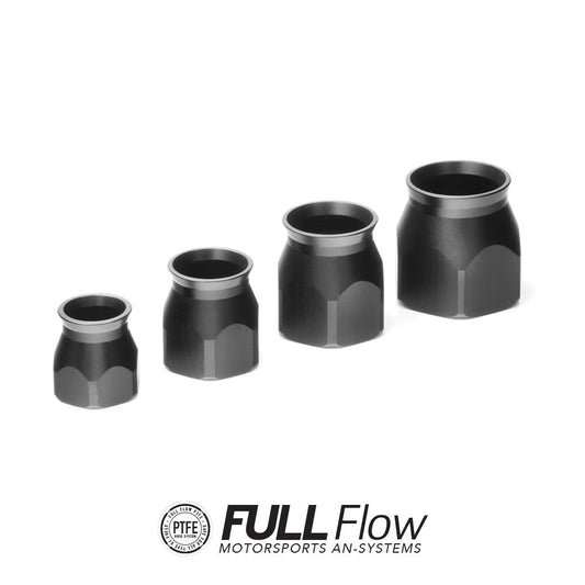 Nuke Performance - PTFE Hose End Fitting Spare Socket AN-6, Black
