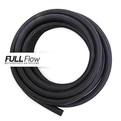 Nuke Performance - Black Nylon Braided Fuel Hose AN-10, Length 2m