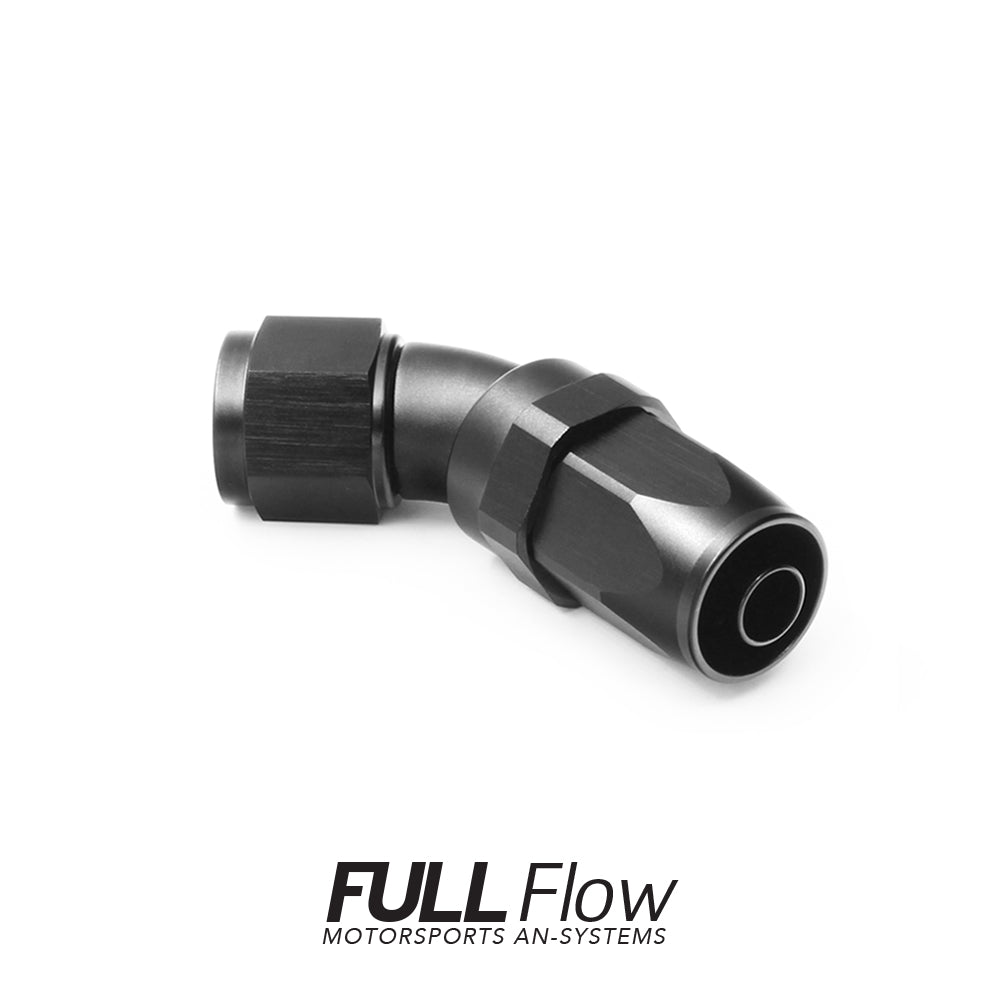 Nuke Performance - Full Flow AN Hose End Fitting 45 Degree AN-6