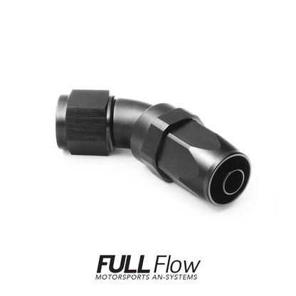 Nuke Performance - Full Flow AN Hose End Fitting 45 Degree AN-8
