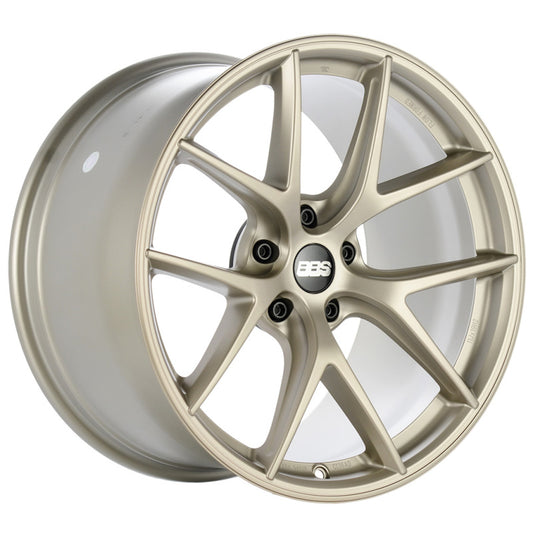 BBS Unlimited CI-R 20x8 ET59 (Face 0) Satin White-Gold Wheel