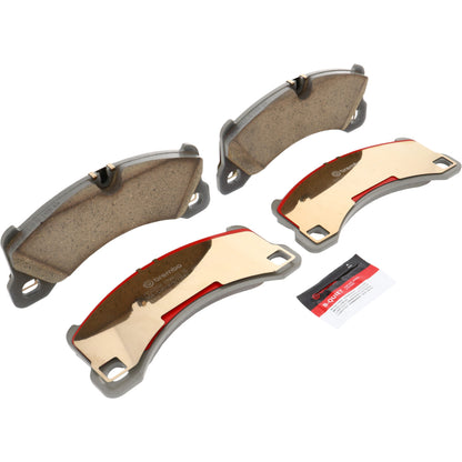 Brembo 10-18 Porsche Cayenne (92A) Xtra Ceramic Brake Pad - Front