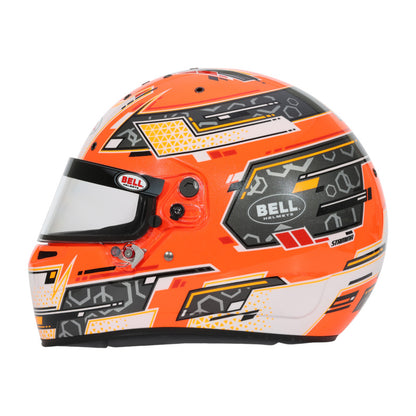 Bell Helmet Rs7-K Stamina Anthracite/Orange Xlg(61-61 +) Fia8878-2024/K2025