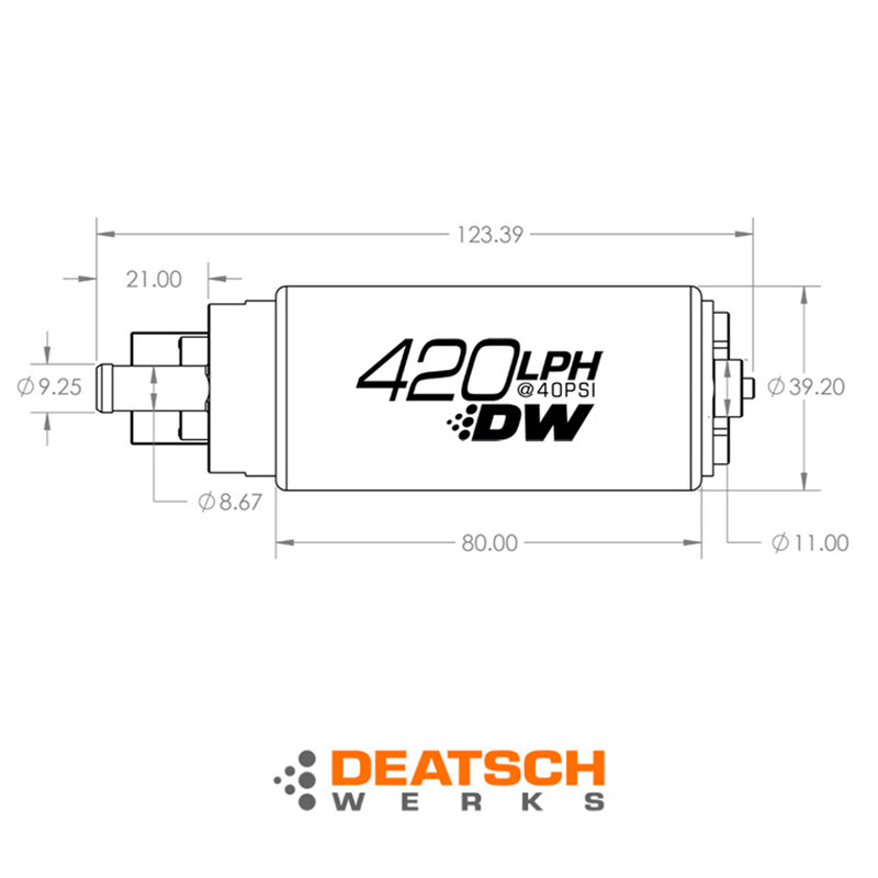 Nuke Performance - Deatschwerks DW420 in-tank fuel pump