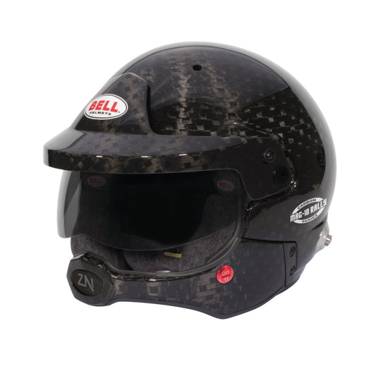 Bell Helmet Mag-10 Rally Carbon (Hans) 61+(7 5/8 +) Fia8859-2024/Sa2025