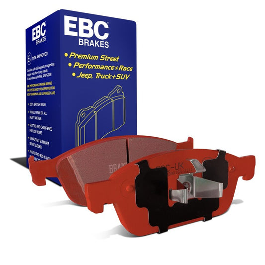 EBC 12+ Ford Focus 2.0 Turbo ST Redstuff Front Brake Pads