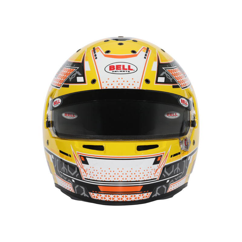 Bell Helmet Rs7-K Stamina Anthracite/Yellow Med (58-59) Fia8878-2024/K2025