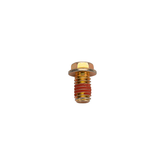 Wilwood bolt 3/8-16X.63 LG pivot pin hex flange gold zinc epoxy 1193-S