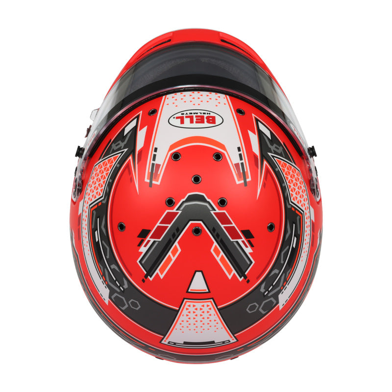 Bell Helmet Rs7 Stamina Anthracite/Red (Hans) 61(7 5/8) Fia8859-2024/Sa2025