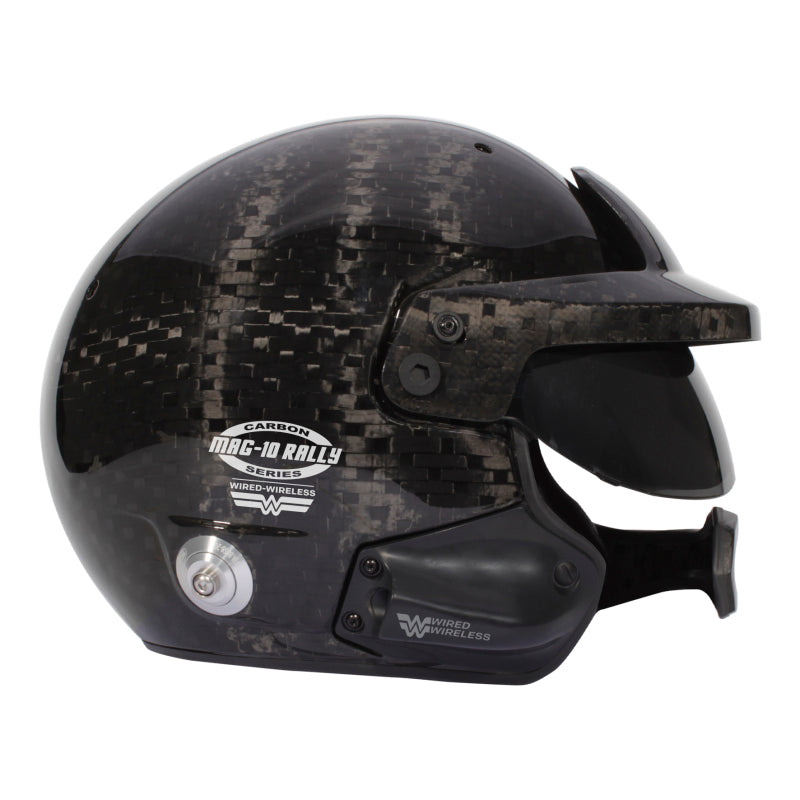 Bell Helmet Mag-10 Rally Ww Carbon (Hans) 60(7 1/2) Fia8859-2024/Sa2025