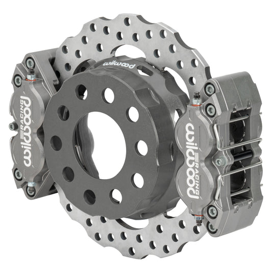 Wilwood Olds/Pont Dynapro SA Lug Drive Dynamic Dual Rear Drag Brake Kit - 2.81 Offset/.68 Stud