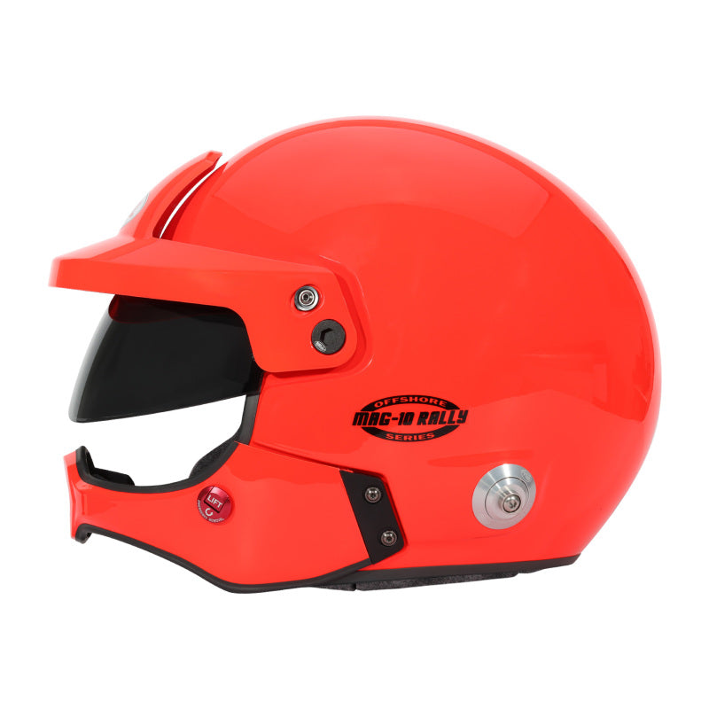 Bell Helmet Mag-10 Rally Pro Orange (Hans) 59(7 3/8) Fia8859-2024/Sa2025
