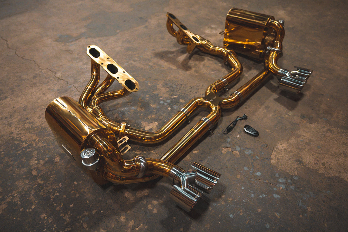 Valvetronic Valved Sport Exhaust System for Porsche 997 Carrera