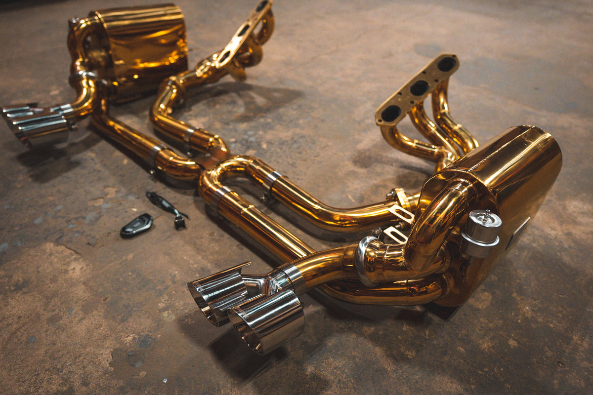Valvetronic Valved Sport Exhaust System for Porsche 997 Carrera