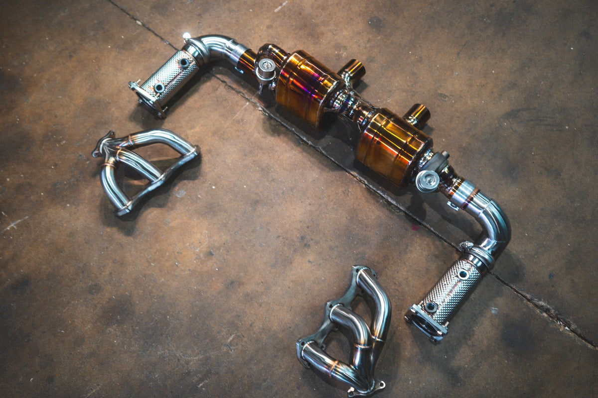 Valvetronic Valved Sport Exhaust System for Porsche 991.2 Carrera