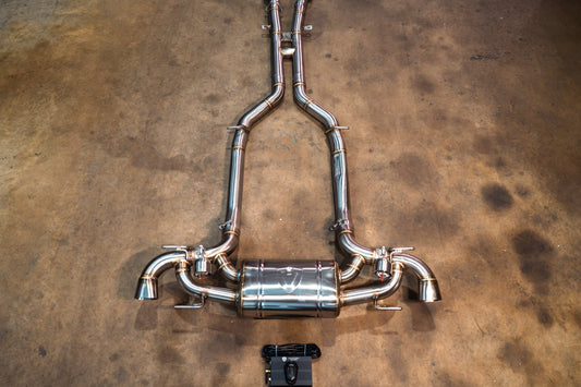 Mercedes SLS AMG Valved Sport Exhaust System
