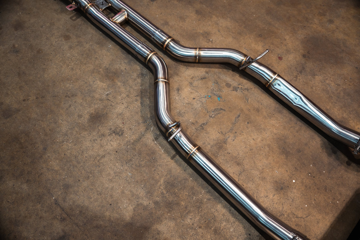 Mercedes SLS AMG Valved Sport Exhaust System