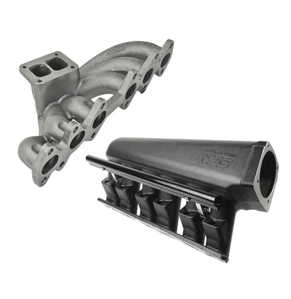 For 2JZ-GTE TOP MOUNT TWIN SCROLL TURBO MANIFOLD + INTAKE MANIFOLD
