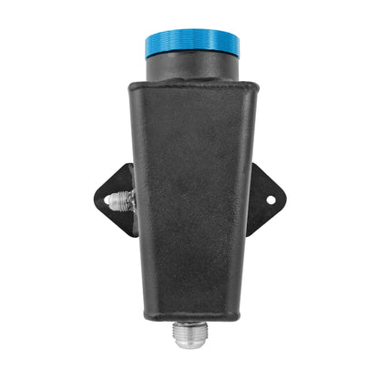 Lightweight Late Model Radiator - Double Pass - 26.8" x 19.6" + Remote Fill Tank - Blue Cap