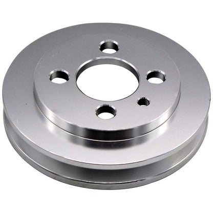 VW syncro Audi 80 90 100 4000 rabbit 1.8 8v underdrive Pulley - SILVER + VW 8V super light crank timing gear