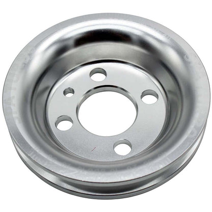 VW syncro Audi 80 90 100 4000 rabbit 1.8 8v underdrive Pulley - SILVER + VW 8V super light crank timing gear