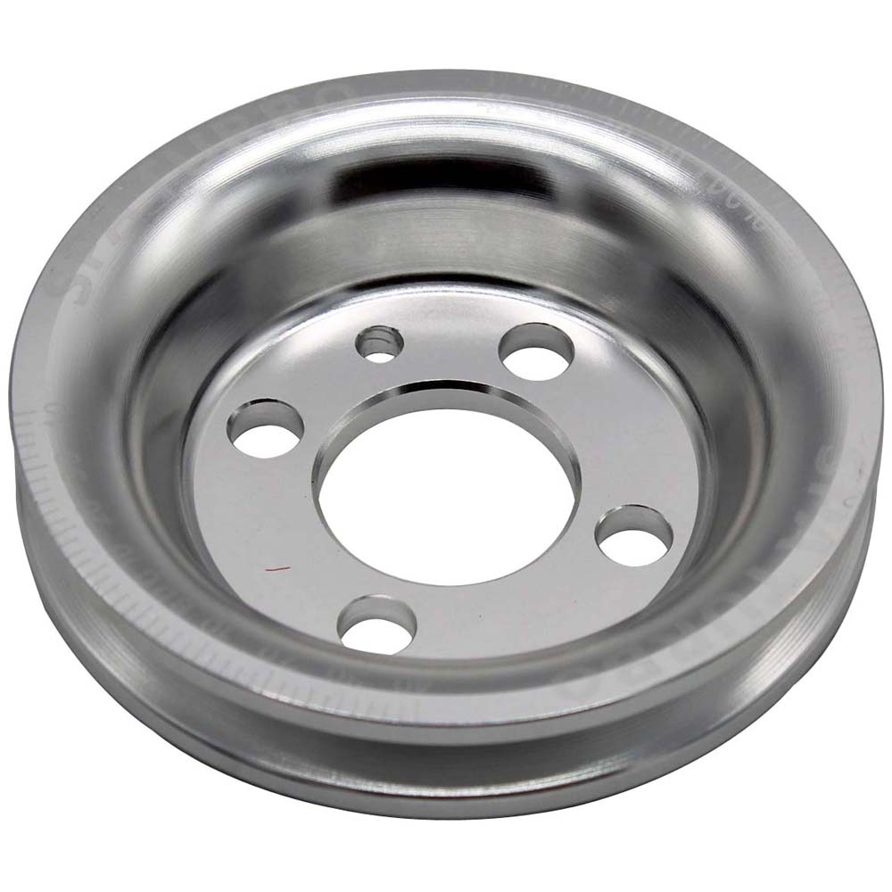 VW syncro Audi 80 90 100 4000 rabbit 1.8 8v underdrive Pulley - SILVER + VW 8V super light crank timing gear