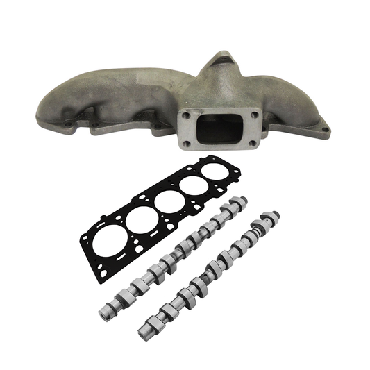 T3 turbo manifold + 260‚°/252‚° camshaft set + MLS head gasket for Fiat/Lancia inline 5cyl 20V
