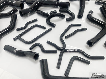 Autobahn Autoworx VW Mk4 Golf Jetta GTI GLI 12v VR6 Complete Coolant Hose Kit