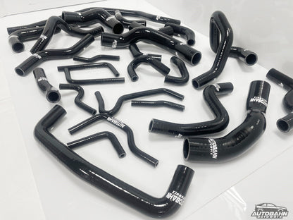 Autobahn Autoworx VW Mk4 Golf Jetta GTI GLI 12v VR6 Complete Coolant Hose Kit