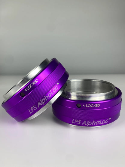 LPS AlphaLoc 3.5" Purple Intercooler and Coolant Tube Couplers
