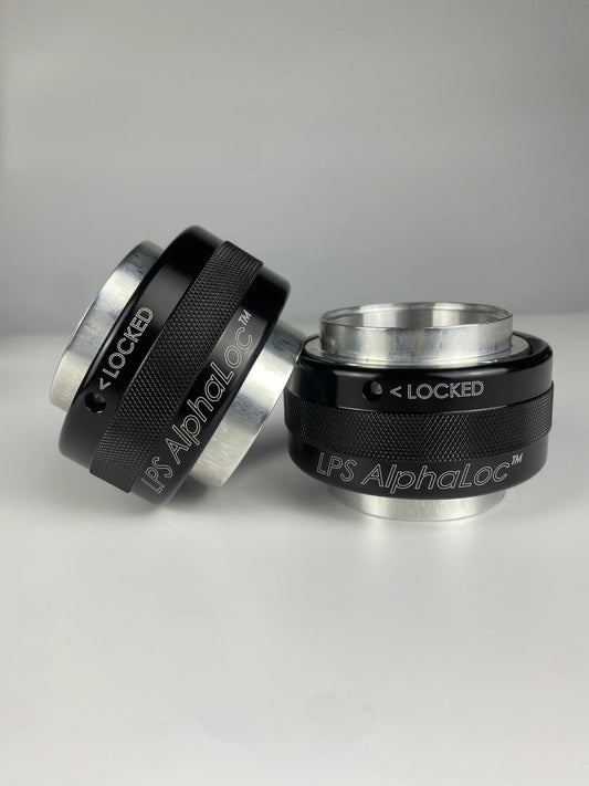 LPS AlphaLoc 2" Black Intercooler and Coolant Tube Coupler