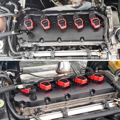 Cast Aluminum Valve Cover + Intake Manifold for VW 2.5L 5 CYLINDER 20V 07K - Black - PRE SALE