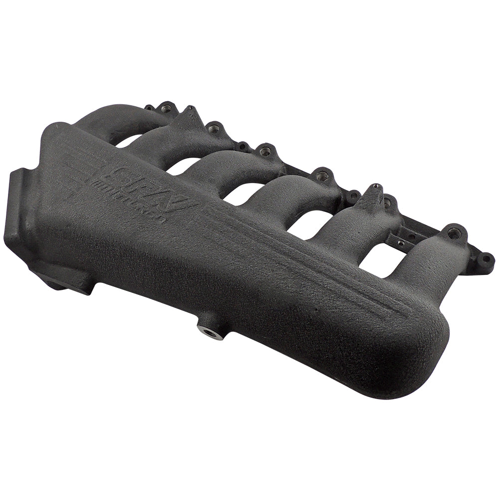 BMW E36 325 328 M3 (M50/M52) CAST ALUMINUM INTAKE MANIFOLD WITHOUT THROTTLE BOLT HOLES - Black - PRE SALE