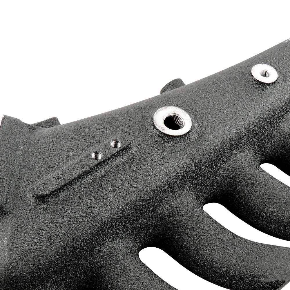 BMW E36 325 328 M3 (M50/M52) CAST ALUMINUM INTAKE MANIFOLD WITHOUT THROTTLE BOLT HOLES - Black - PRE SALE