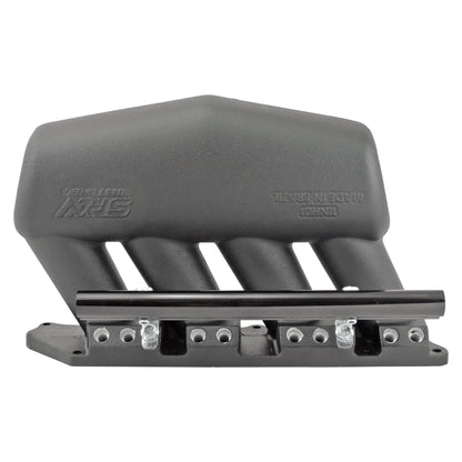 Intake manifold for 8th gen Honda Civic SI (K20 engine) - 8 injectors - Mustang throttle - Black