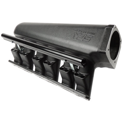 93-02 Supra 2JZ GTE intake manifold - 12 Injectors - Black