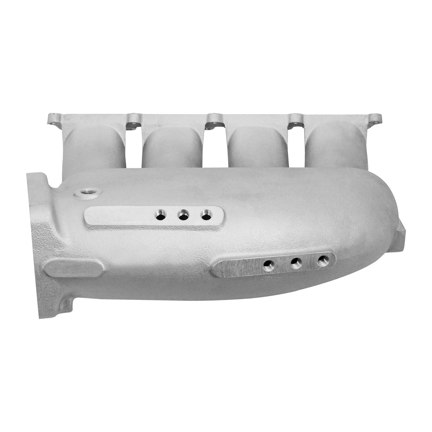 Cast Aluminum Intake Manifold for transverse VW/AUDI 1.8T with 4 injectors Fuel Rail Kit (left side OEM throttle)