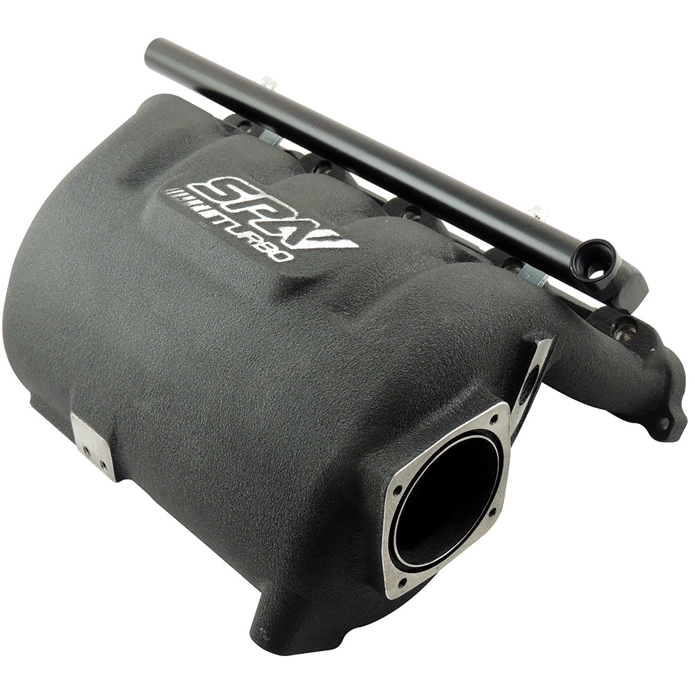 Cast Aluminum Valve Cover + Intake Manifold WITH FUEL RAIL for VW 2.5L 5 CYLINDER 20V 07K - Black - PRE SALE