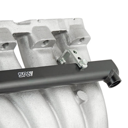 VW 2.5L 5 CYLINDER 20V 07K CAST ALUMINUM INTAKE MANIFOLD - WITH 5 INJECTORS FUEL RAIL - PRE SALE