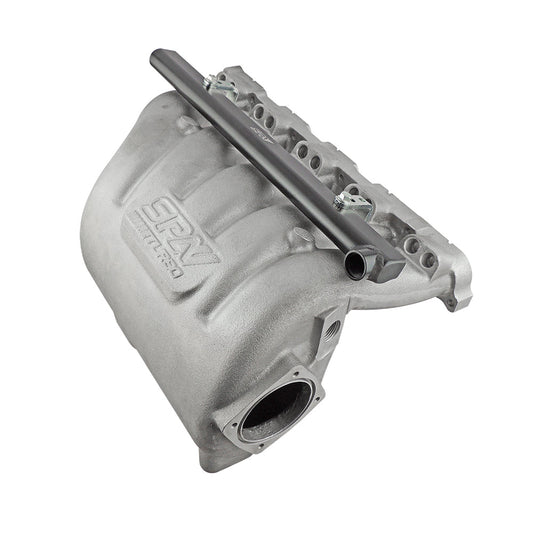 VW 2.5L 5 CYLINDER 20V 07K CAST ALUMINUM INTAKE MANIFOLD - WITH 10 INJECTORS FUEL RAIL